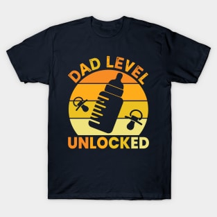 Dad level unlocked T-Shirt